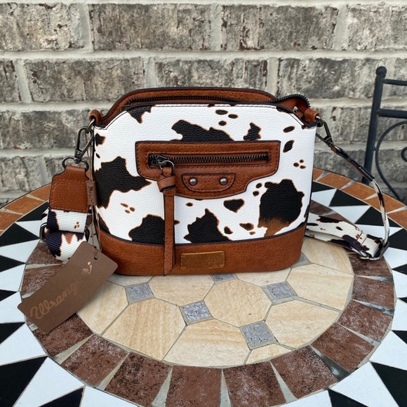 WRANGLER cow print purse. NWT - Picture 4 of 4
